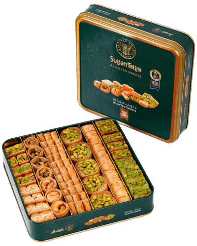Karışık baklava Metal Kutu 1kg