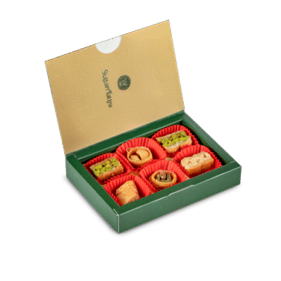 حلو عربي مشكل علبة 6 قطع