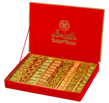 حلو عربي علبة مخمل 800 غ