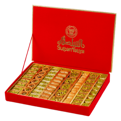 حلو عربي علبة مخمل 800 غ