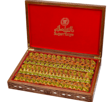 حلو عربي علبة موزاييك وسط 1600 غ