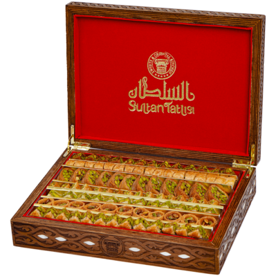 حلو عربي علبة موزاييك صغير 800 غ