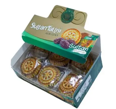 علبة أقراص معمول عجوة عدد 18