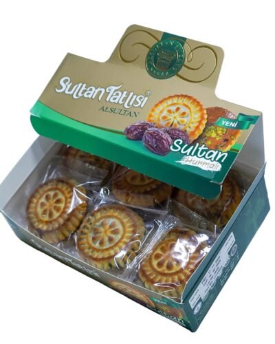 علبة أقراص معمول عجوة عدد 18